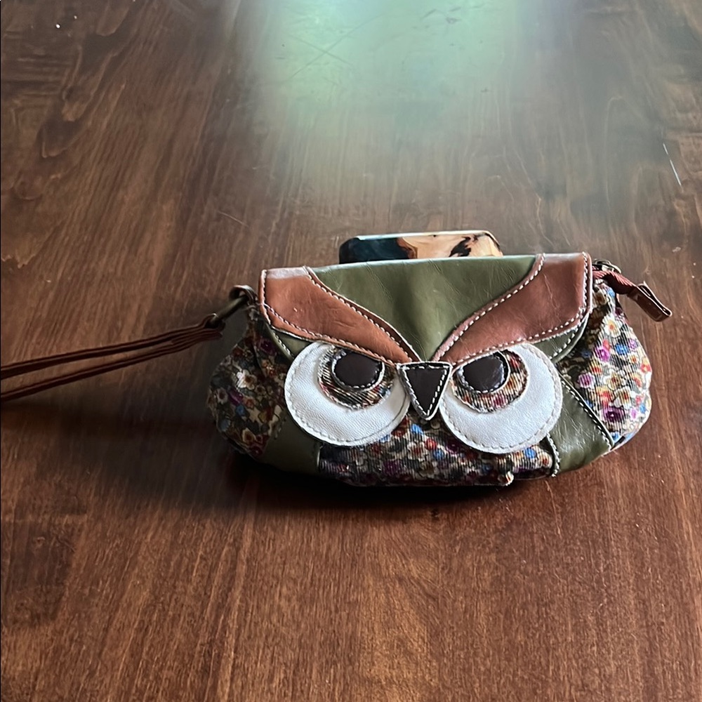 Owl Design Multicolor Women's Bag